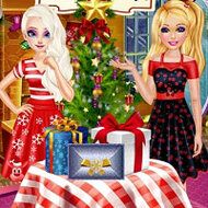 Elsa And Barbies Christmas Eve