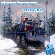 Snow Runner Trucks Jigsaw