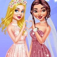 Princesses As Gorgeous Bridesmaids