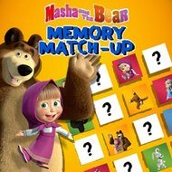 Masha And The Bear Memory Match-Up