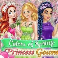 Colors Of Spring Princess Gowns