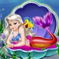 Elsa Mermaid Dress Up