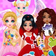 Puzzles Princesses And Angels New Look