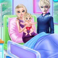 Princess Elsa Baby Born