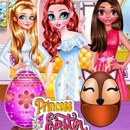 Princess Easter Bunny Egg