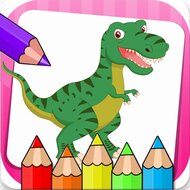 Coloring Types Of Dinosaurs
