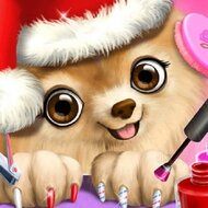 Christmas Animal Makeover Salon