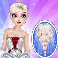 Elsa Wedding Hair Design