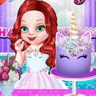 Baby Ariels Unicorn Birthday Party