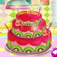 Little Girl Birthday Cake