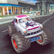 Monster Truck Stunts Free Jeep Racing