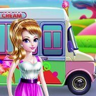 Girly Ice Cream Truck Car Was