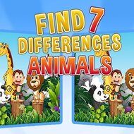 Find 7 Differences Animals